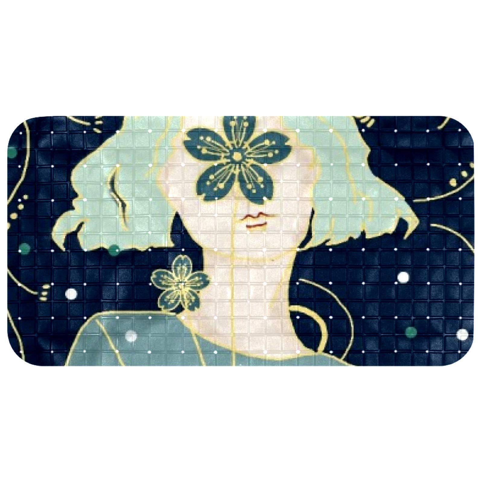 Tapis de douche pour bébés anti-glissade pour sécuriser le bain des enfants