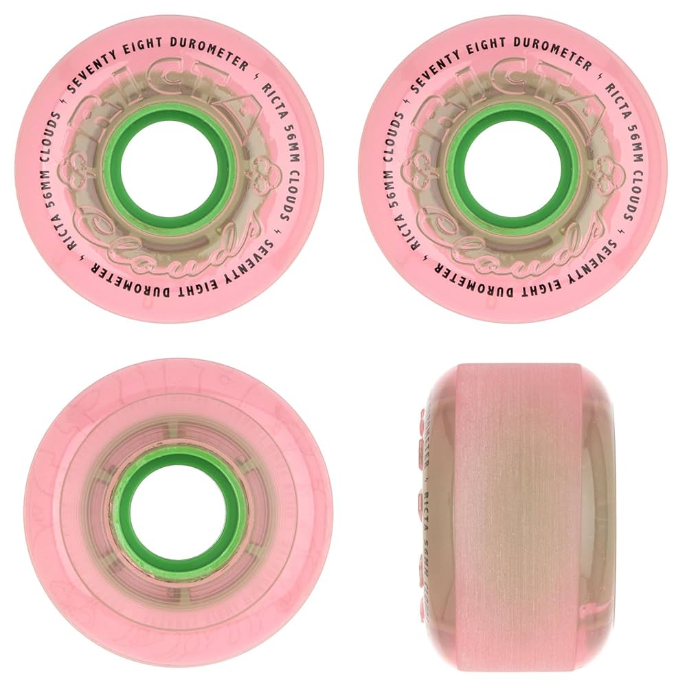 Amazon.com : Ricta Skateboard Wheels 56mm Watermelon Clouds