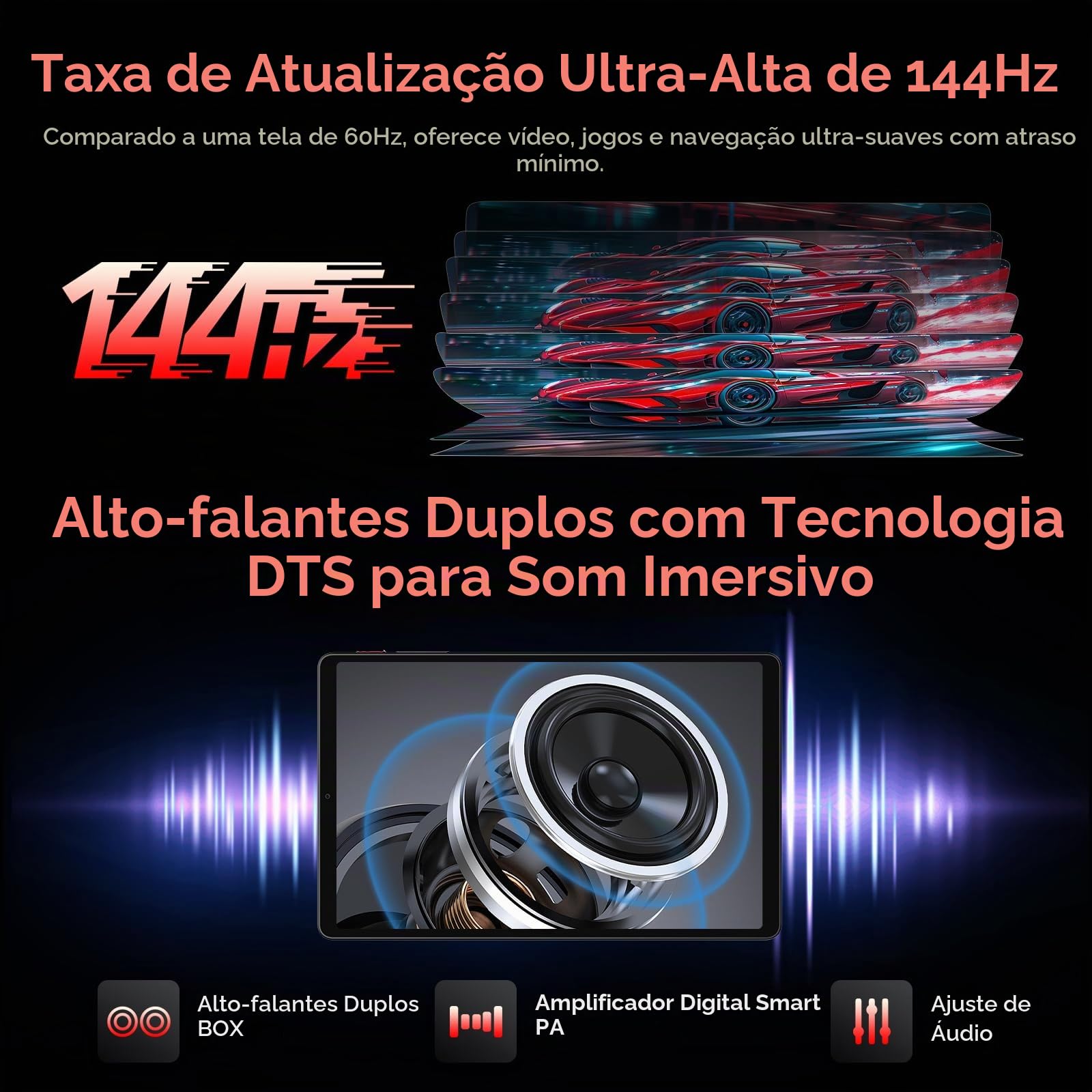 ALLDOCUBE iPlay 70 Mini Ultra tablet de 8,8 polegadas, Snapdragon