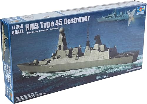Trumpeter Kit de modelo de destructor HMS Tipo 45