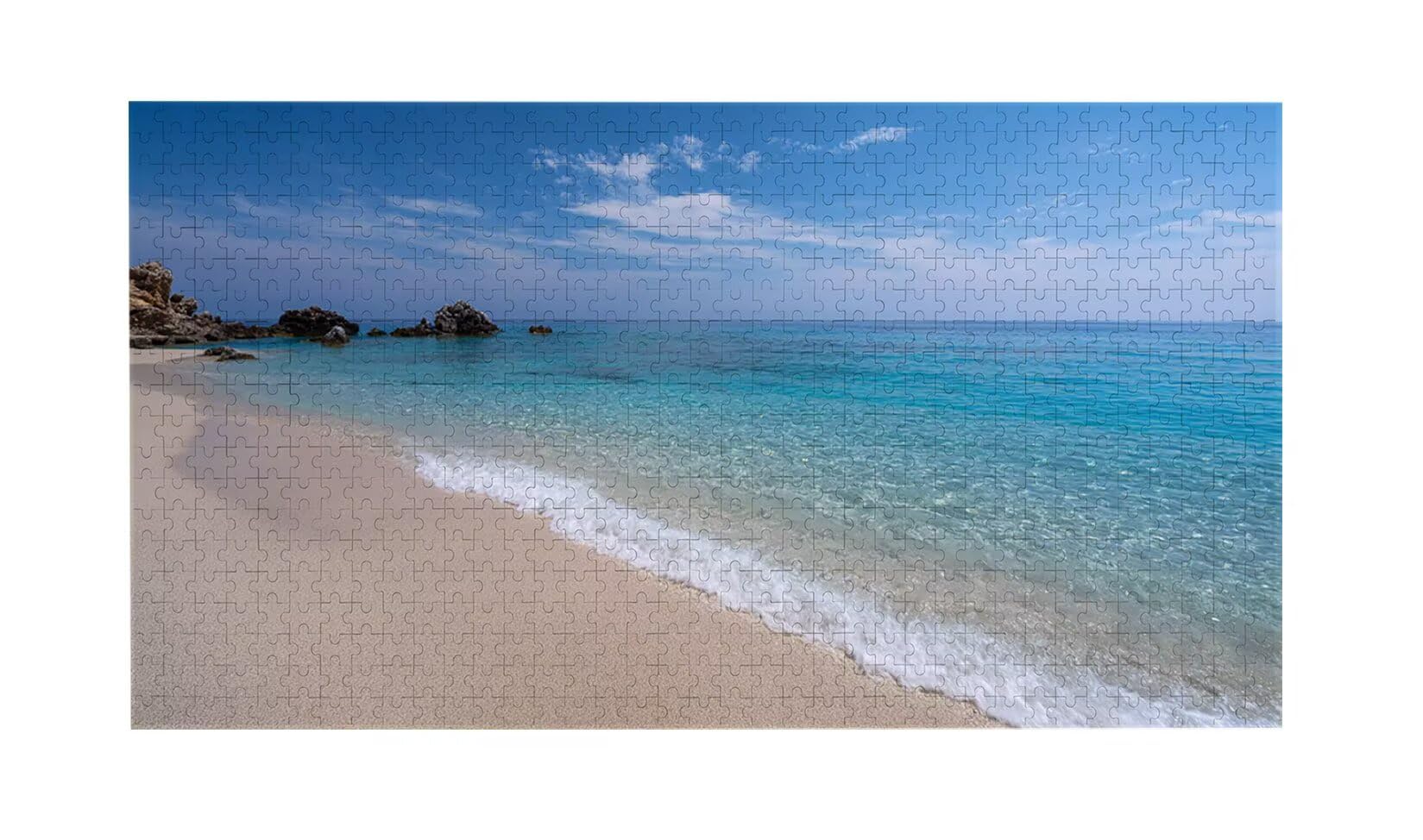 Puzzle dla dorosłych 1100 elementów, Puzzle z widokiem na morze, dla dorosłych Klasyczne puzzle i od 14 lat junior, rodzinne puzzle rozrywka w domu prezent 87x42cm l-293