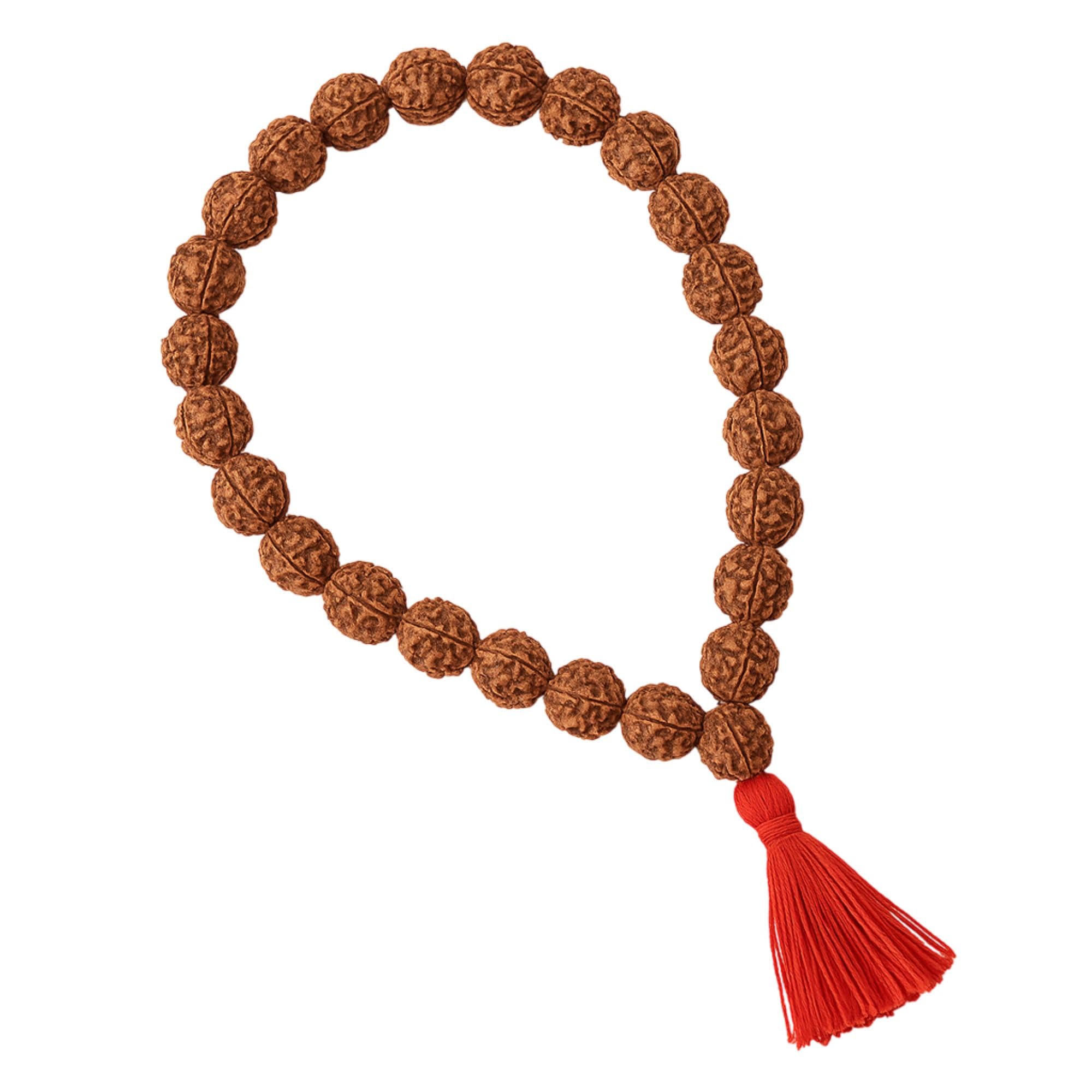 RDK SON'S Holy Hand made 27+1 Beads Quarter Mala |Prayer | Yoga | Meditation bracelet |Japa Krishna Mala | Wrist Rosary-image-6