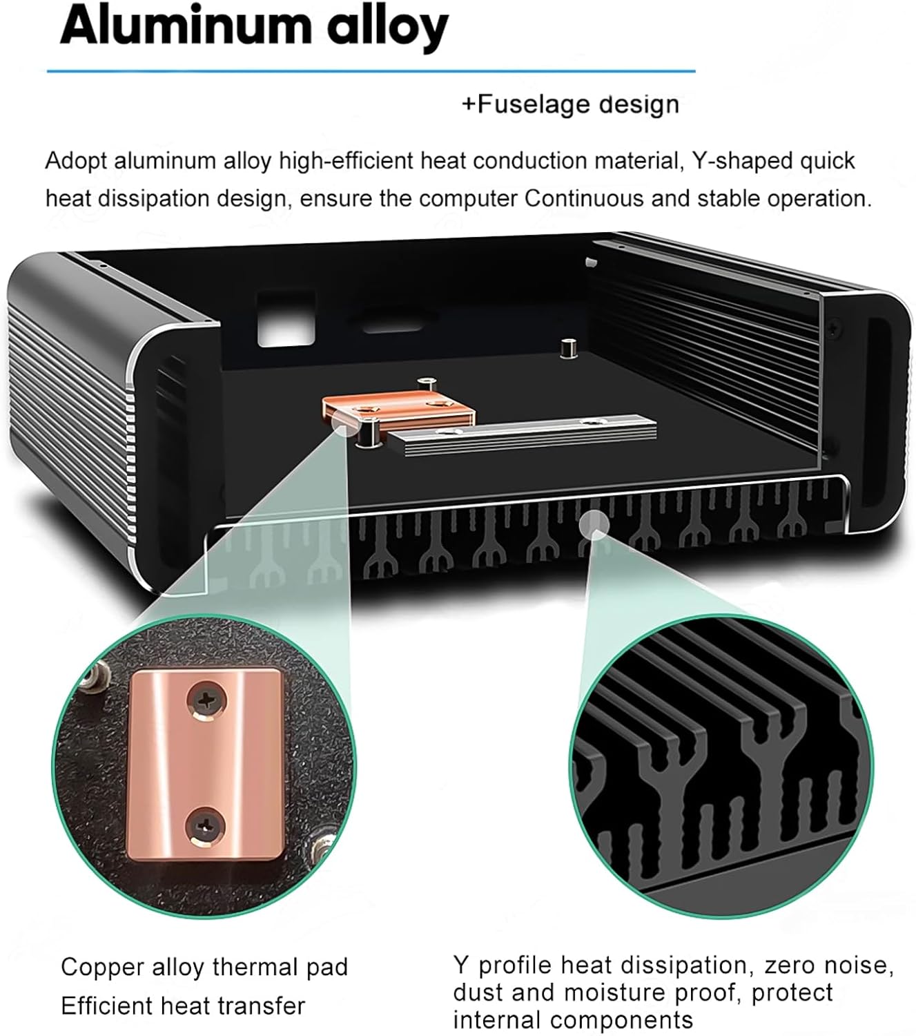 Micro Firewall Appliance/Mini PC -N150 (Upgraded N100, 4C/4T), 4X 2.5GbE i226-V, AES-NI, 8 USB, HDMI2.1, DP1.4, Dual Display, VPN Router, 32GB RAM 512GB SSD - Image 8