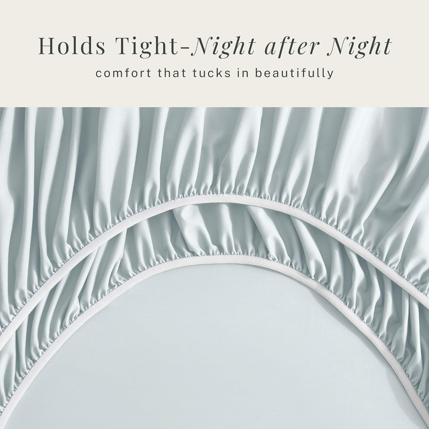 Hearth & Harbor Bed Sheets, Luxury Soft 6 Piece Bed Sheet Set Extra Deep Pocket Fitted Sheets Fits Mattress up to 21", Double Brushed Bedding Sheets & Pillowcases,