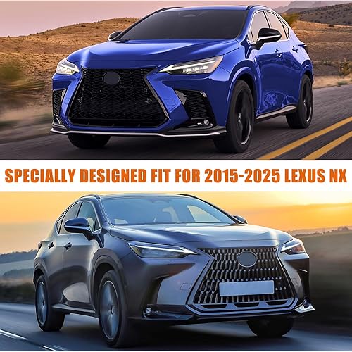 Miniatura 6 de Fundas impermeables de repuesto para Lexus NX300 NX 350 F Sport 2015-2024, 6 capas para todo tipo de clima, ajuste personalizado, con puerta con