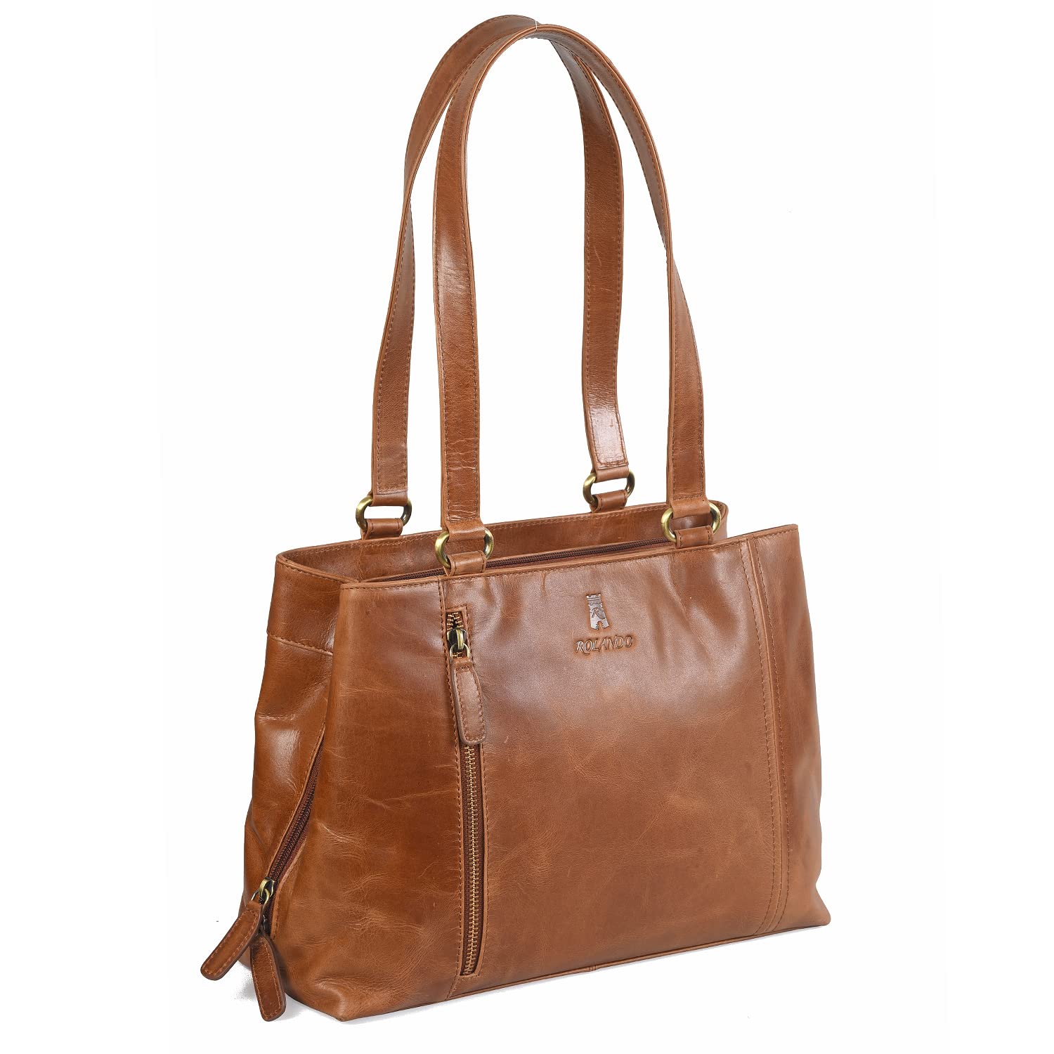 Maya Women's Top-Handle Leather Handbag