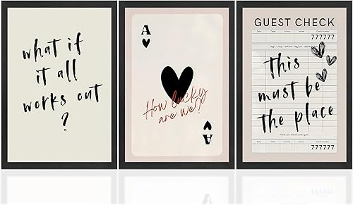 Lienzo decorativo de pared Y2k en blanco y negro con texto en inglés What If All Workout, impresiones preppy retro funky estéticas para decoración