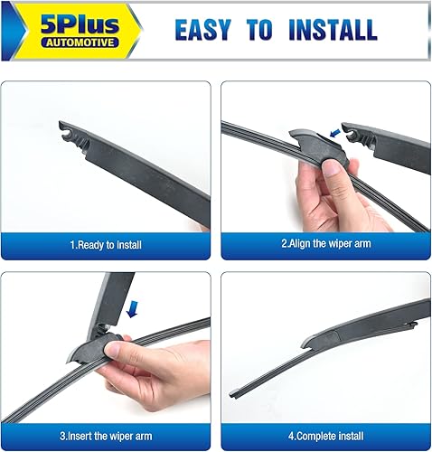 Miniatura 2 de 5 PLUS - Repuesto de escobilla de 12 pulgadas para limpiaparabrisas trasero (A300H)