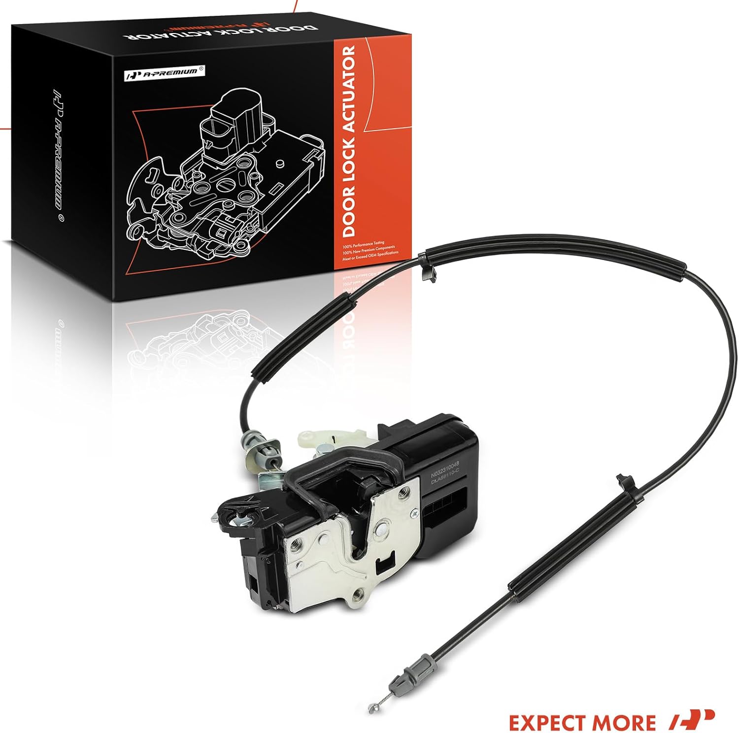 A-Premium Front Right Passenger Side Door Lock Actuator Compatible with 2010-2012 Chevrolet Chevy Tahoe/Suburban 1500/Suburban 2500 & GMC Yukon/Yukon XL 1500/Yukon XL 2500