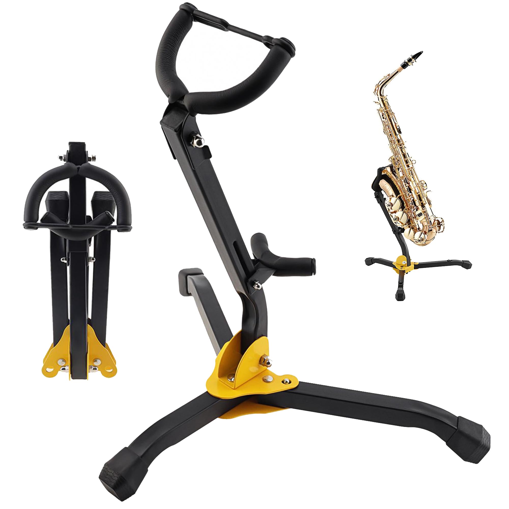 Support réglable en métal pour saxophone pliable et stable REMAGIC - 8
