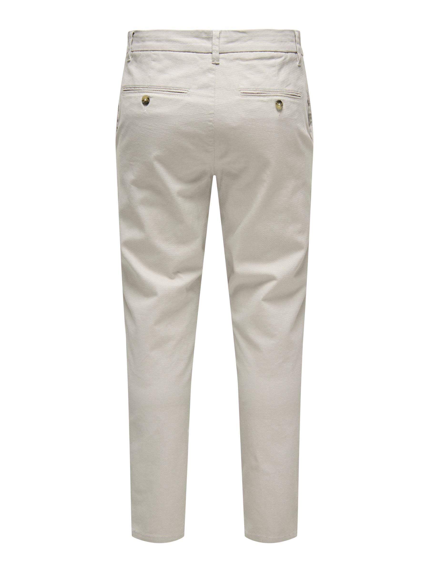Only & Sons Herren Onsmark Pete Slim Dobby 0058 Pant Noos Hose – Bild 3