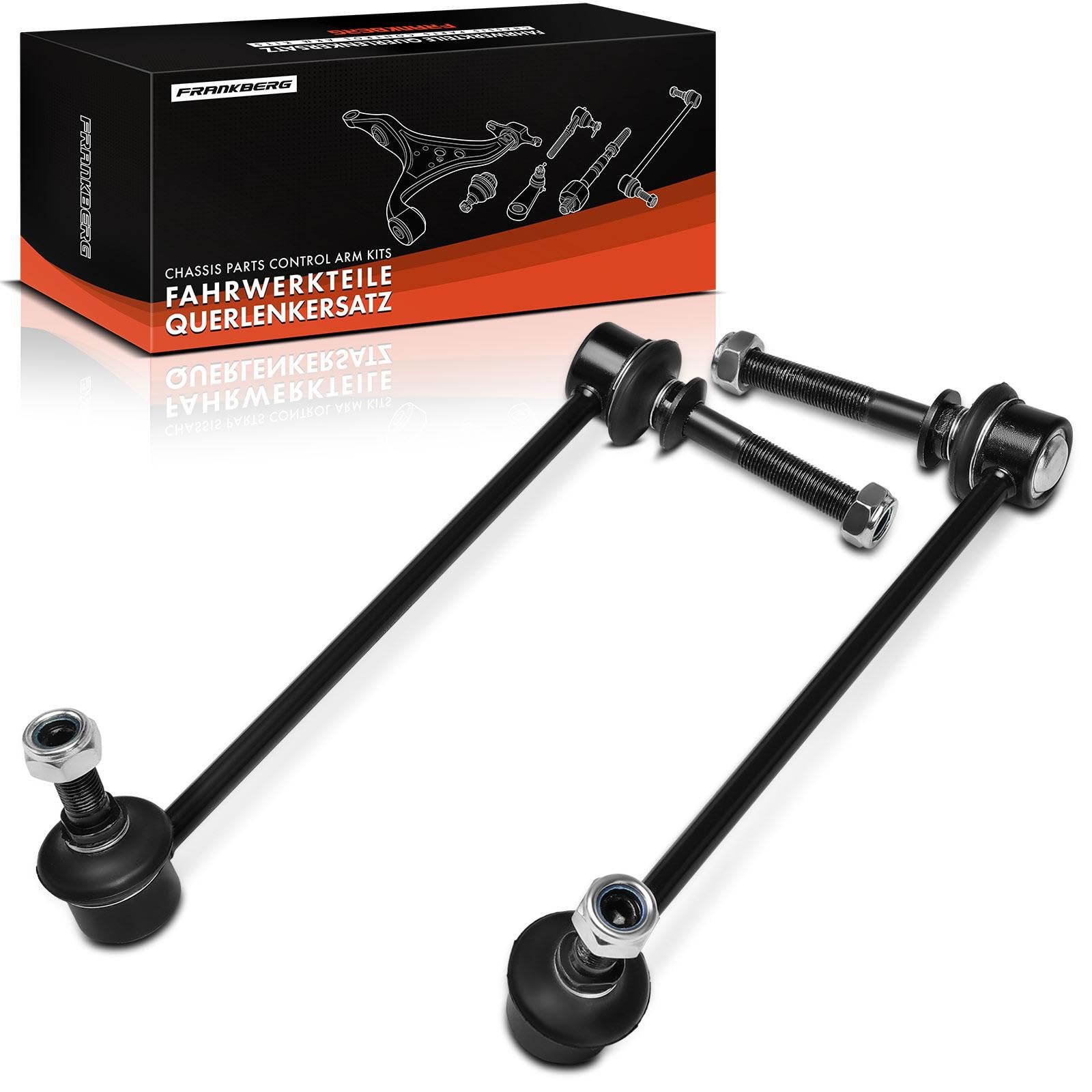 Frankberg 2x Braccio trasversale Braccio assiale Anteriore Sinistra e destra Compatibile con X5 F15 F85 X5 E70 X6 E71 E72 X6 F16 F86 Replace# 31356859651