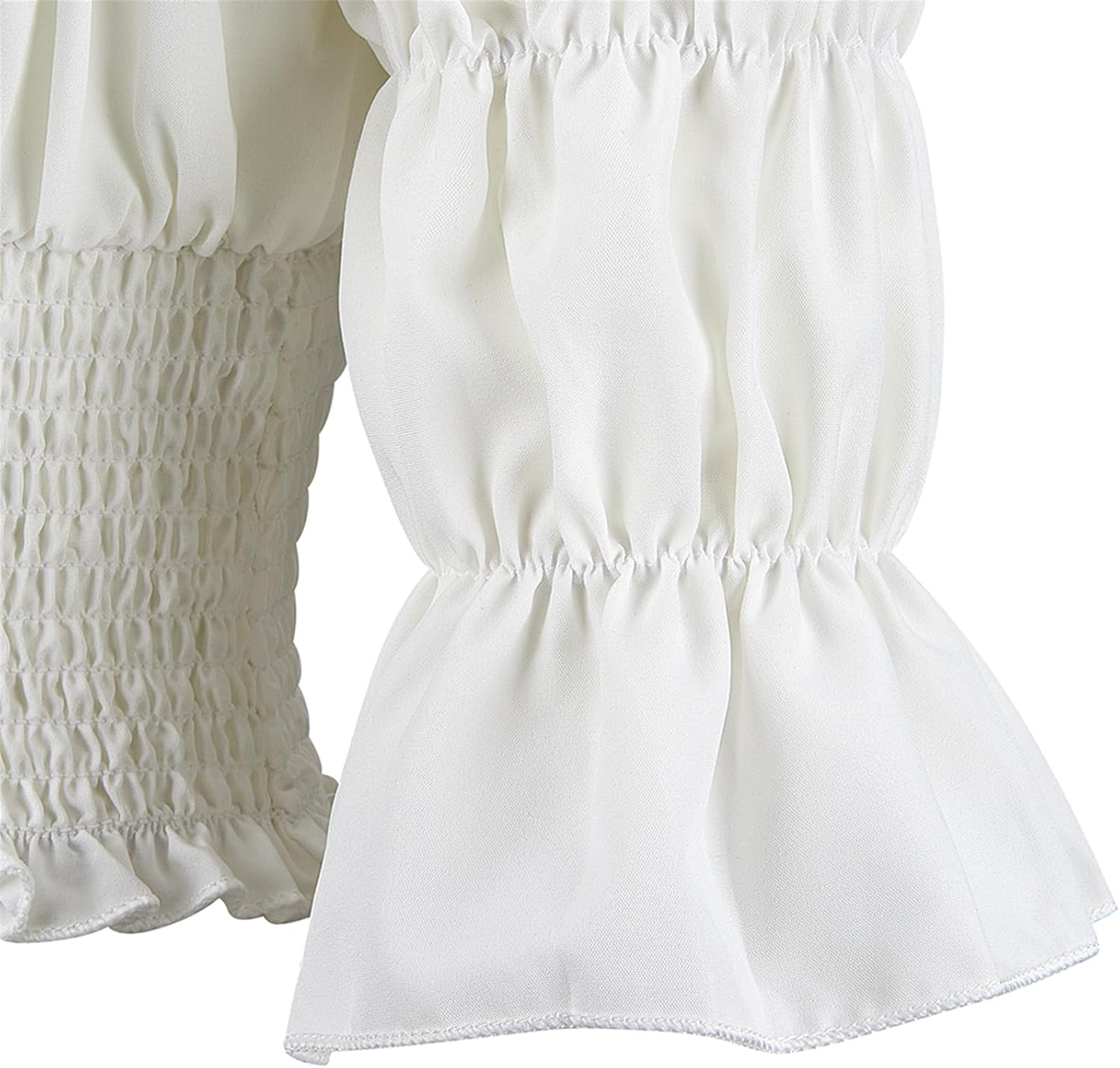 Zhitunemi Peasant Blouses for Women Costumes: Renaissance Costume Women Fairy Top - Masquerade Party for Fashion Enthusiasts - Image 4