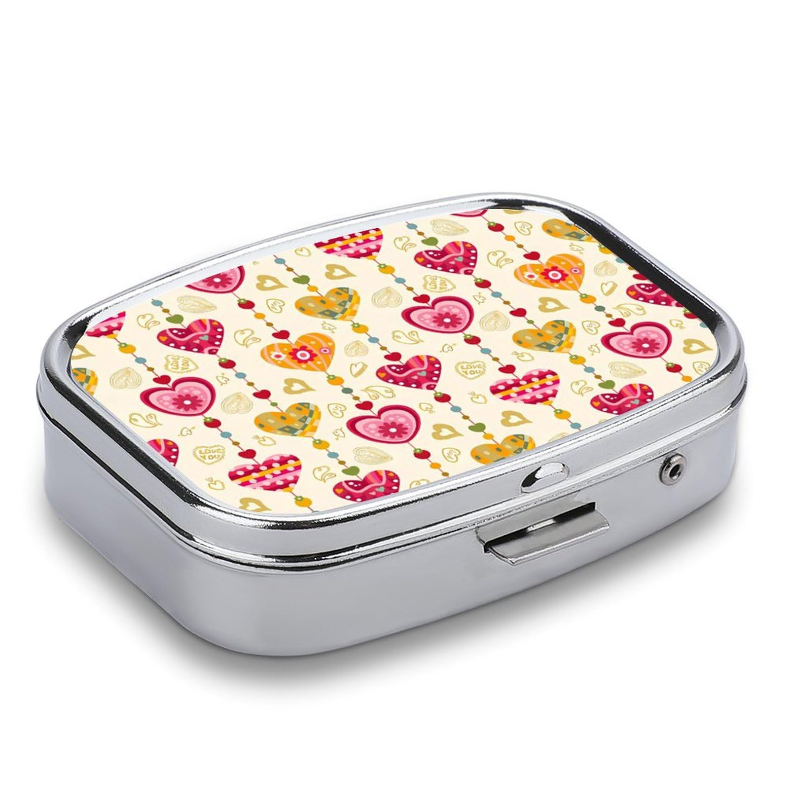 Amazon.co.jp: ピルケース かわいい 心 可爱らしい ハート形 携帯用 薬 