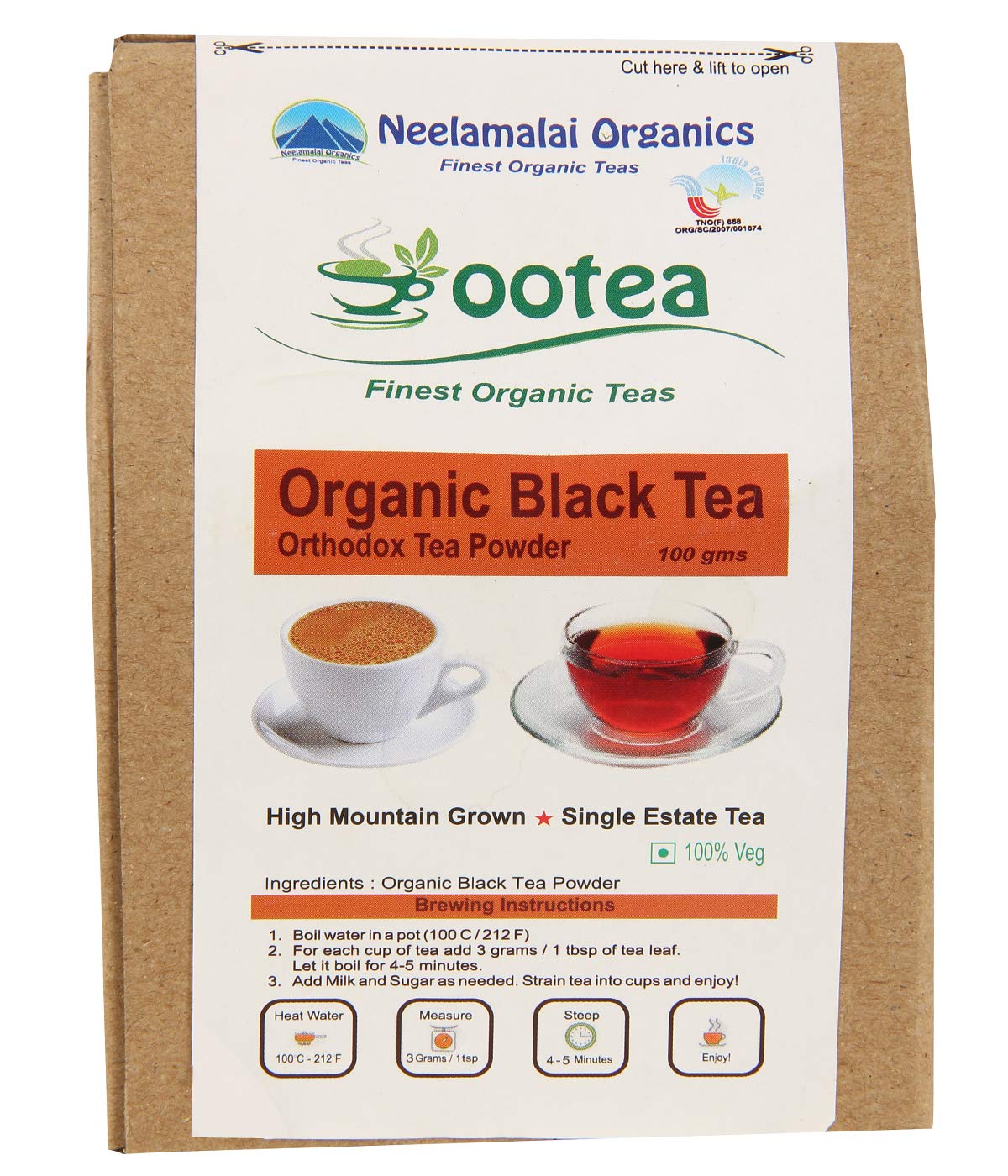 Black Tea Powder Organic - 100g (B07778JYBD) Amazon Price History, Amazon Price Tracker
