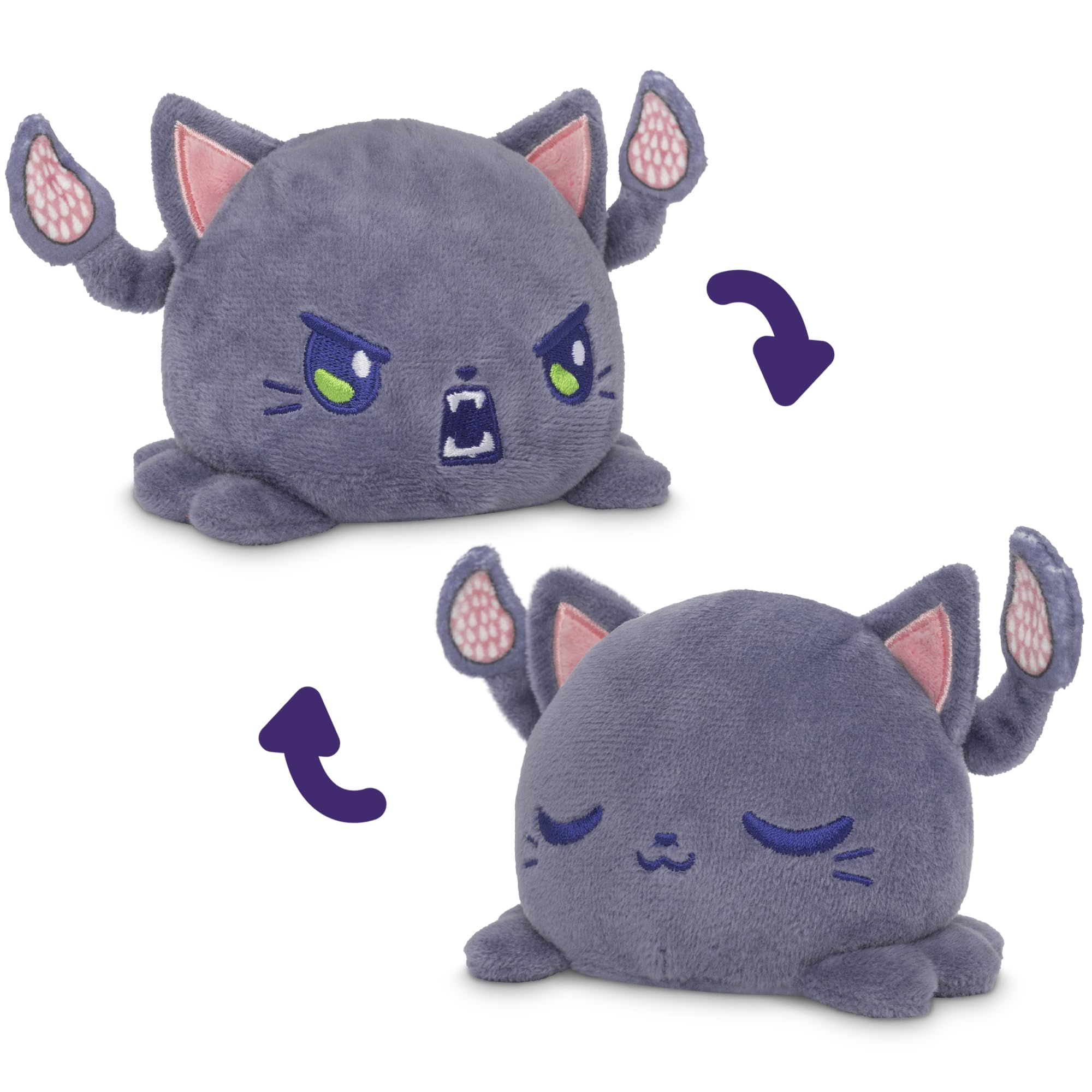 TeeTurtle Dungeons and Dragons Series Reversible Plushie Mystery Box - 3-Inch Mini Two-Sided Blind Box Plush with Embroidered Details - Cute Collectible Surprise Toy for Kids, Teens, and Adults