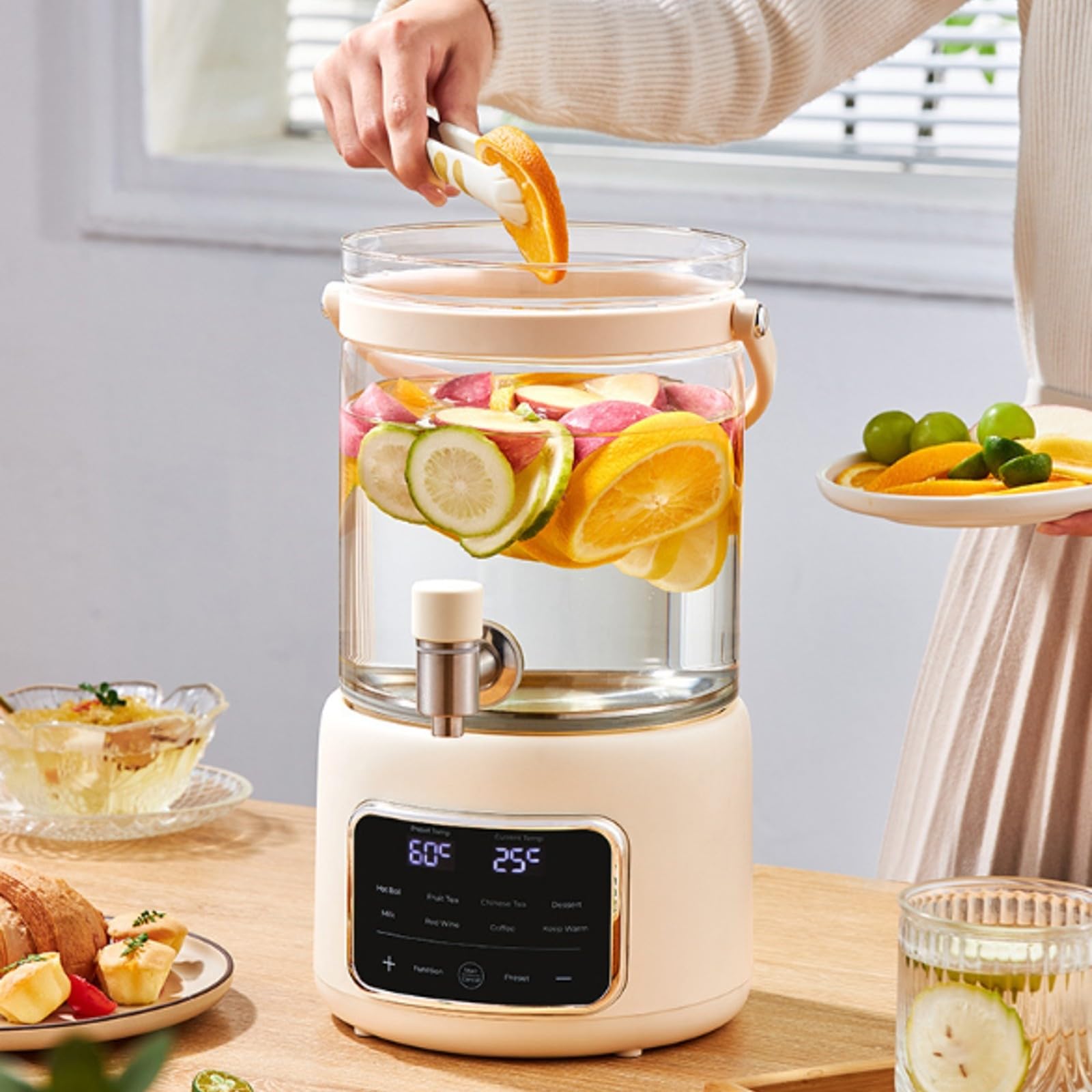 Bollit Salute Elettrico da 3 Liters Dispenser di Calda Istantanea Digitale Teiera Elettrica per