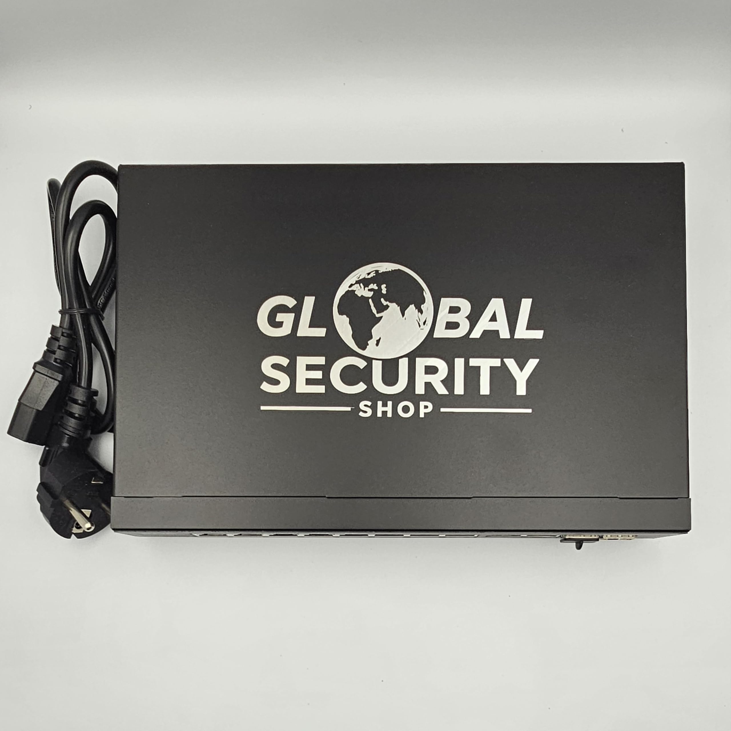 GSS Ultra Commutateur Switch PoE 16 Ports Gigabit + 2 Uplink LAN + 1 SFP Fibre Optique, Hub Réseau Ethernet Rackable 19 Pouces 240W, IEEE 802.3af/at, Plug & Play, pour Caméras 4K Vidéosurveillance