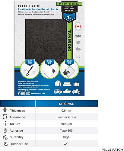 Miniatura 4 de Adhesivo de reparación de Pelle Patch