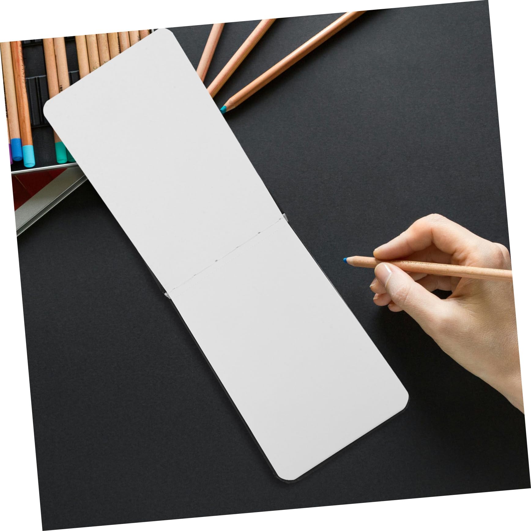 Uonlytech 3 Piezas Libro mayor de acuarela pequeño blocs de dibujo cuaderno de bocetos de pintura mini libro de acuarela libro de bocetos de bricolaje cuaderno de bocetos de tapa dura Papel
