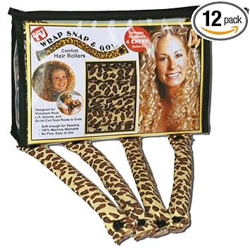 Exceptional Products Wrap, Snap and Go Hair Rollers