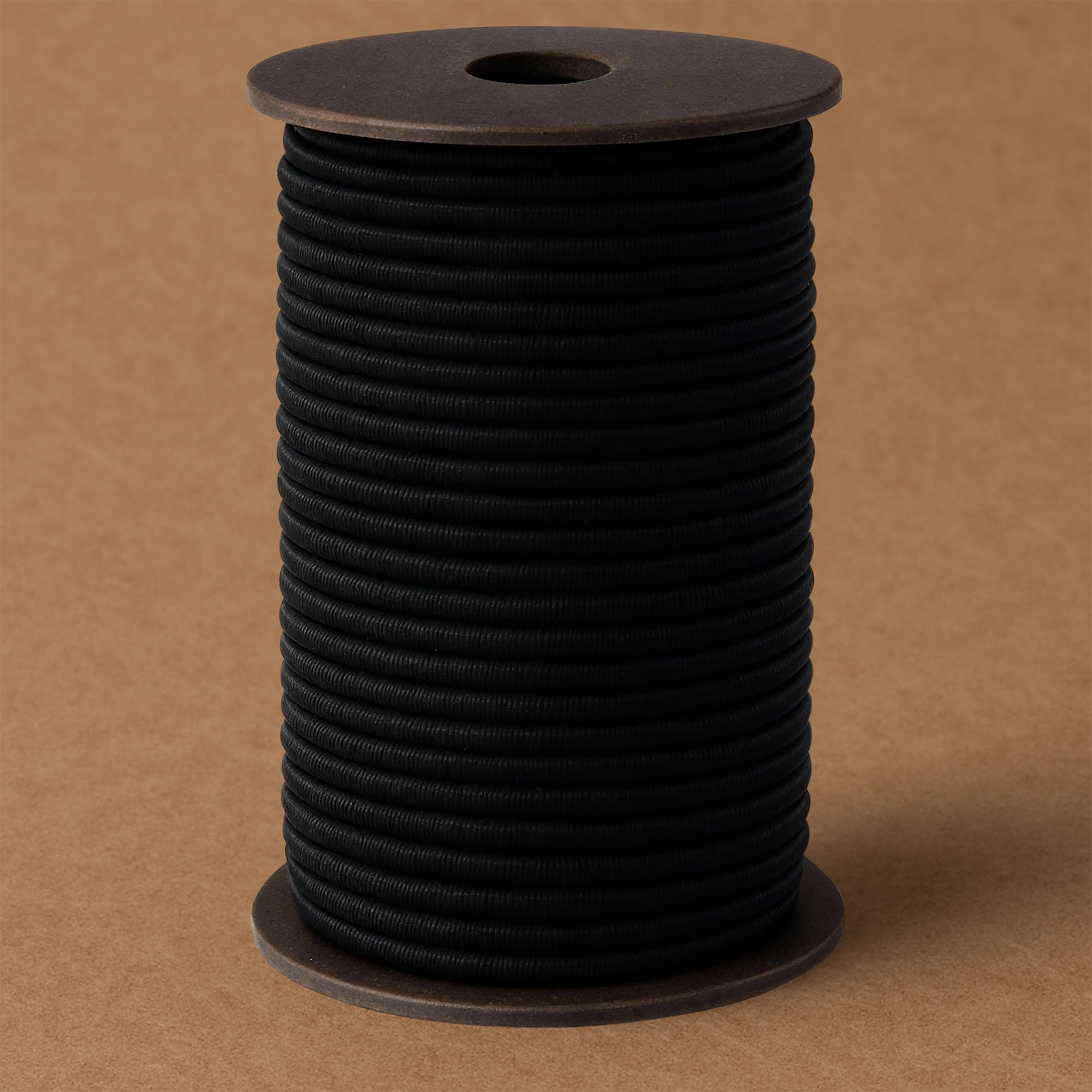 WedDecor 4mm Black Bungee Shock Cord 100 Metres Camping Cargo Straps Kayaks