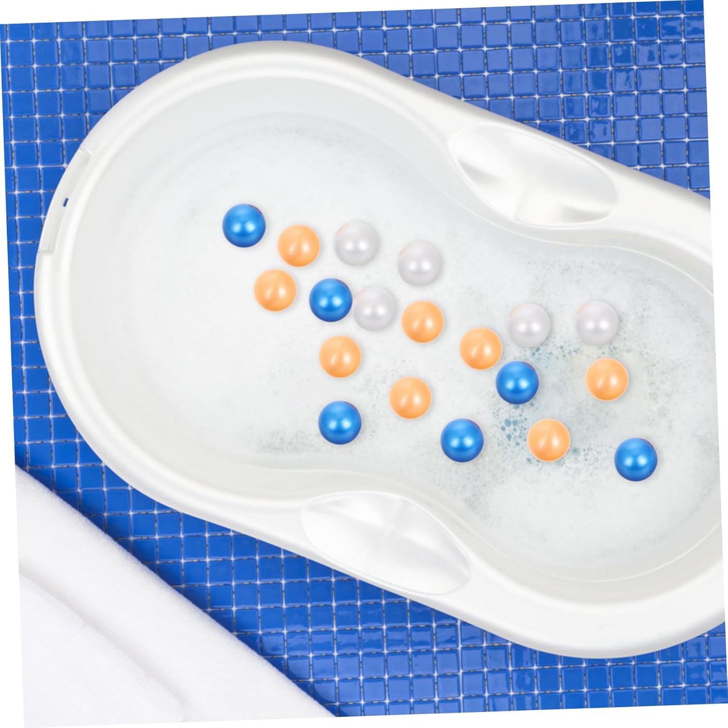 BESPORTBLE 200pcs Inhome Ball Pit Soft Balls Iridescent Imitation for Pit Bath Toys for Toddlers