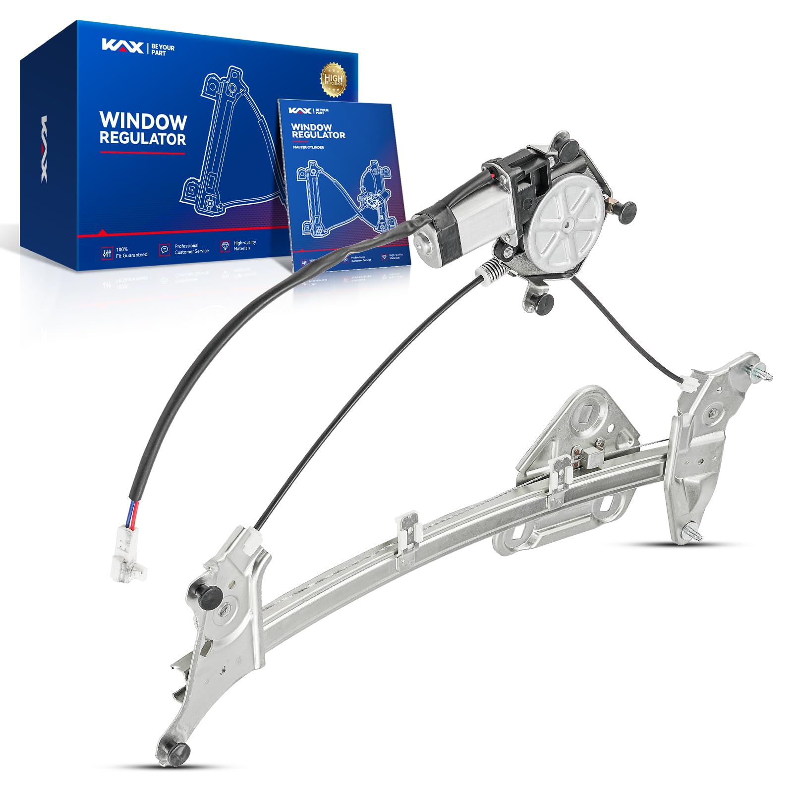 KAX Front Left Power Window Regulator w/Motor for Toyota Solara 1999-2003