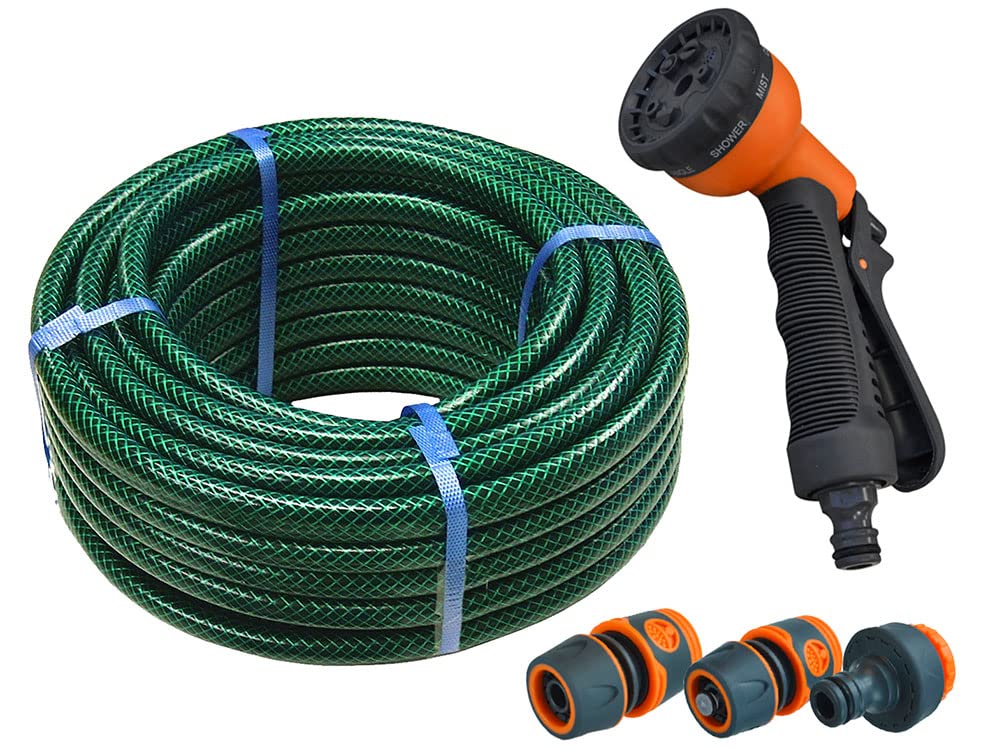 Tuyau d'arrosage 20 m anti-fuite avec 3 raccords Faithfull