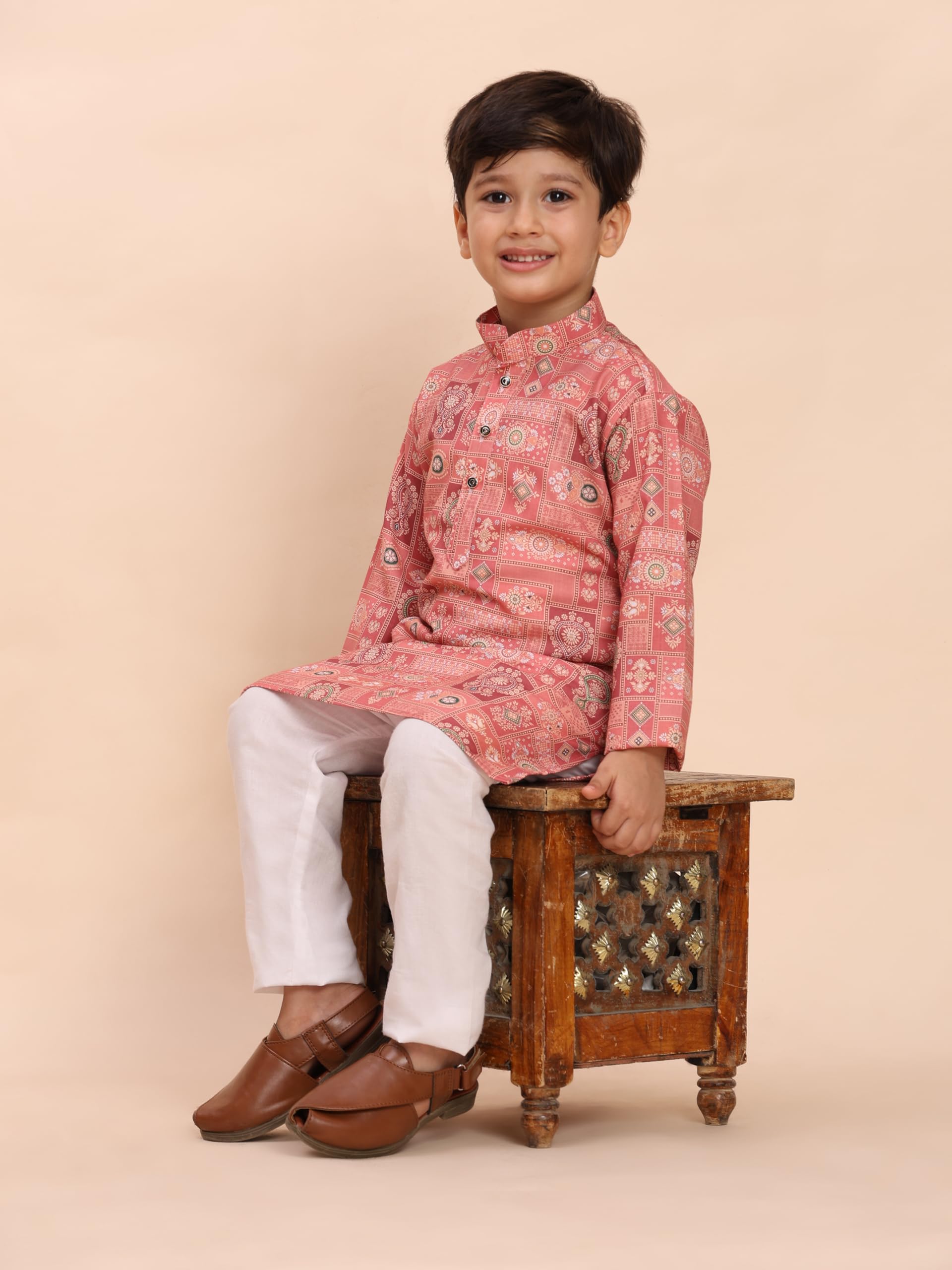 Festive Cotton Kurtas for Boys