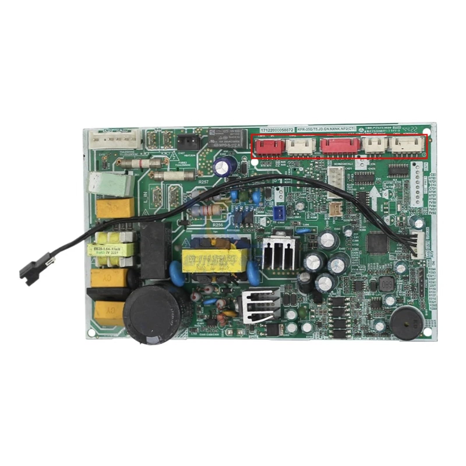 X Psblty Type B Kfr-35/T5.jd.gn.nxnk.np2(Cti) Circuit Pcb 17122000058872 Indoor Unit Control Board ，Compatible For Midea， Air Conditioner Circuit Board