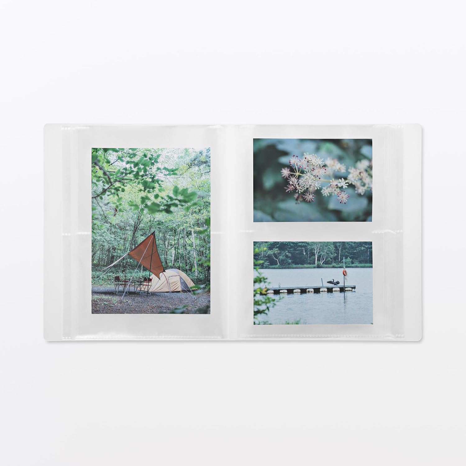 Polypropylene Photo and Postcard Holder 2 Slots