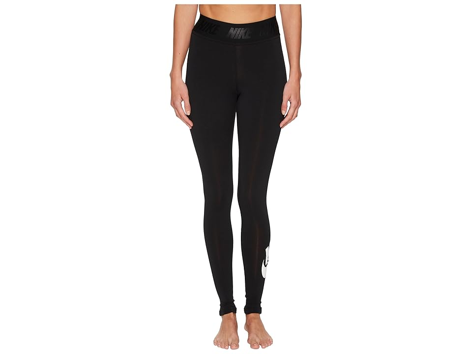 

Nike Sportswear Leg-A-See High Waist Legging (Black/White) Women's Casual Pants