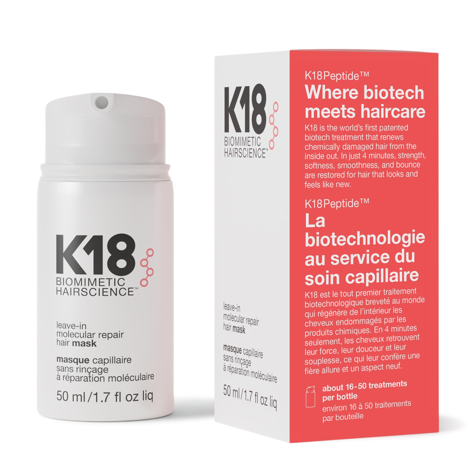 Leave-In Molecular Repair Hair Mask