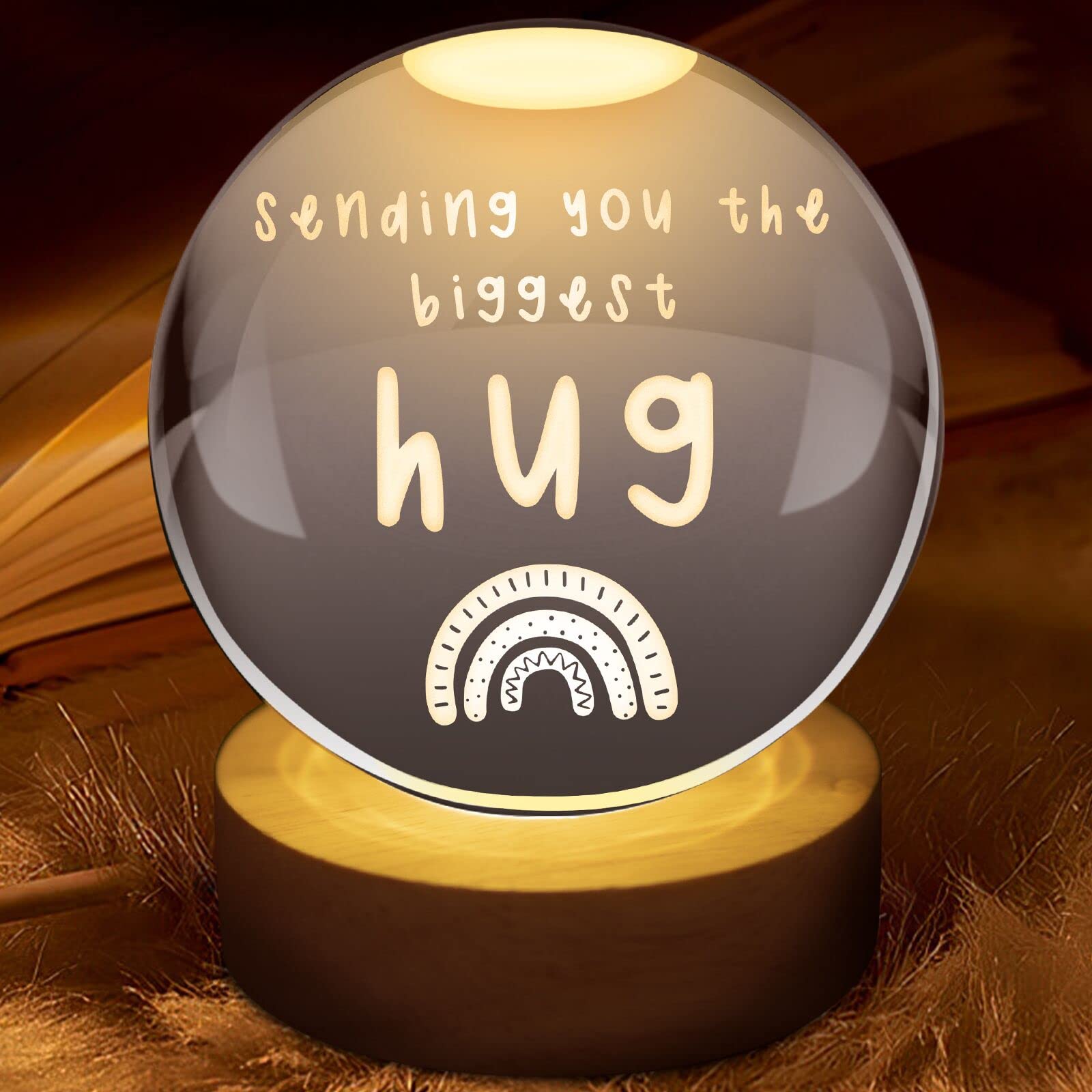 Get Well Soon Gifts for Women Kids- Thinking of You Feel Better Inspirational Gifts - Sympathy Condolence Gifts for Loss One Cancer After Surgery Gifts - Night Light