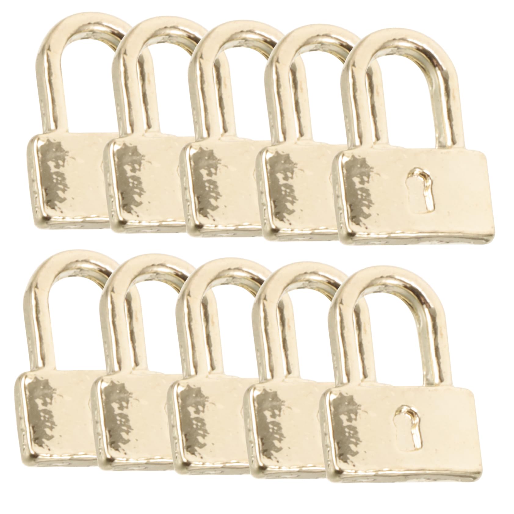 PACKOVE 10pcs Nail Charms for Nail Art Manicure Charms Woman Nail Decorations Manicure Decoration Accessories Nail Charms for Fake Nails Nail Charm Bulk Small Nail Charms Golden Zinc Alloy