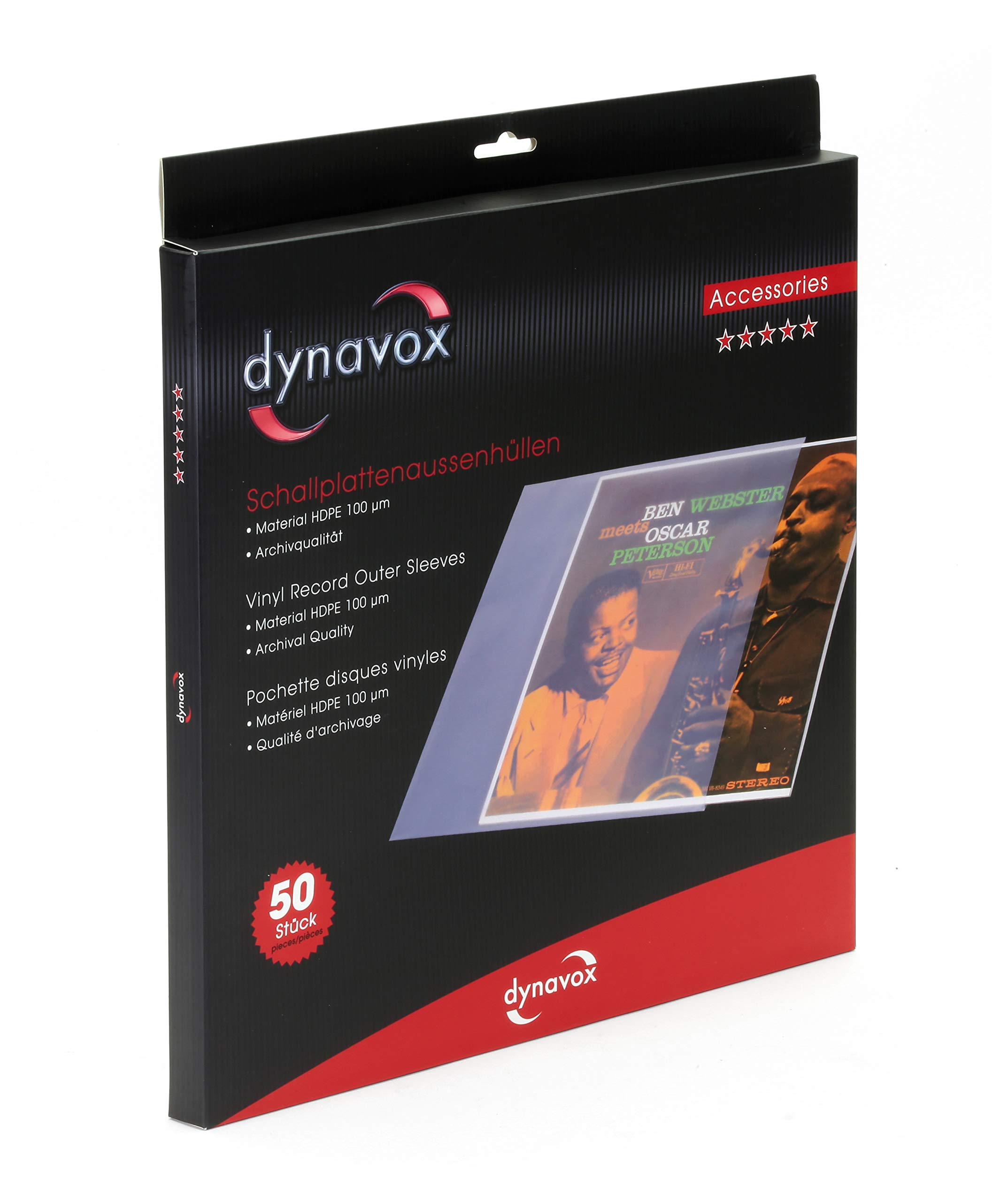 Dynavox - Cadre Pour Pochettes De Disques Vinyles, Décor Bois MDF
