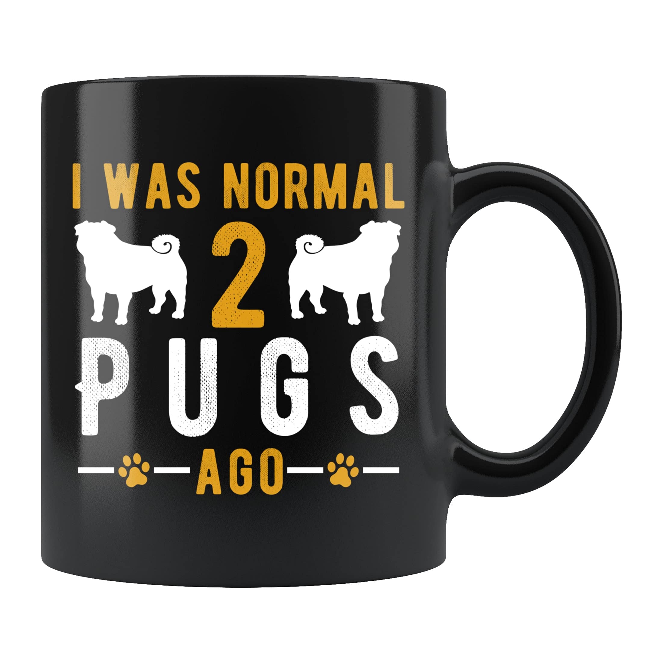 VIGAT Pug Coffee Mug, Pug Gift, Pug Owner Mug, Dog Lover Gift, Dog Lover Mug, Dog Mug, Dog Owner Gift, Pug Mug (#ACH)