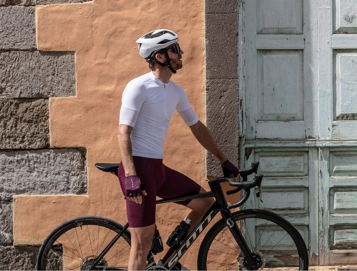 Wulibike Men's Cycling Jerseys Short Sleeve Bike Biking Shirts Full Zip with Pockets Road Bicycle Clothing - Image 2