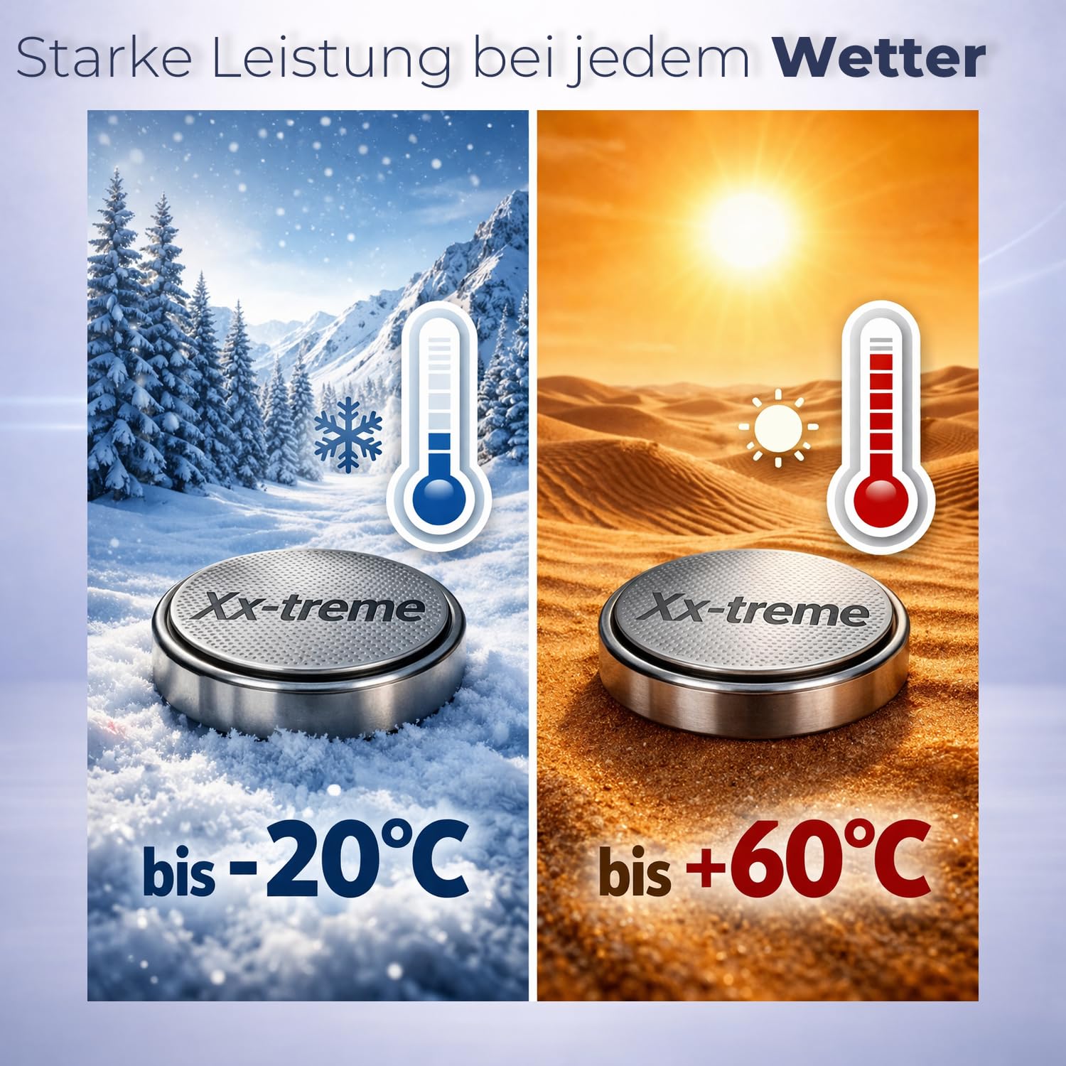 XX-TREME CR1632 Batterie 3V Lithium Knopfzelle – 100 Stück – CR 1632 für Autoschlüssel, Fernbedienung, Waage, Taschenrechner