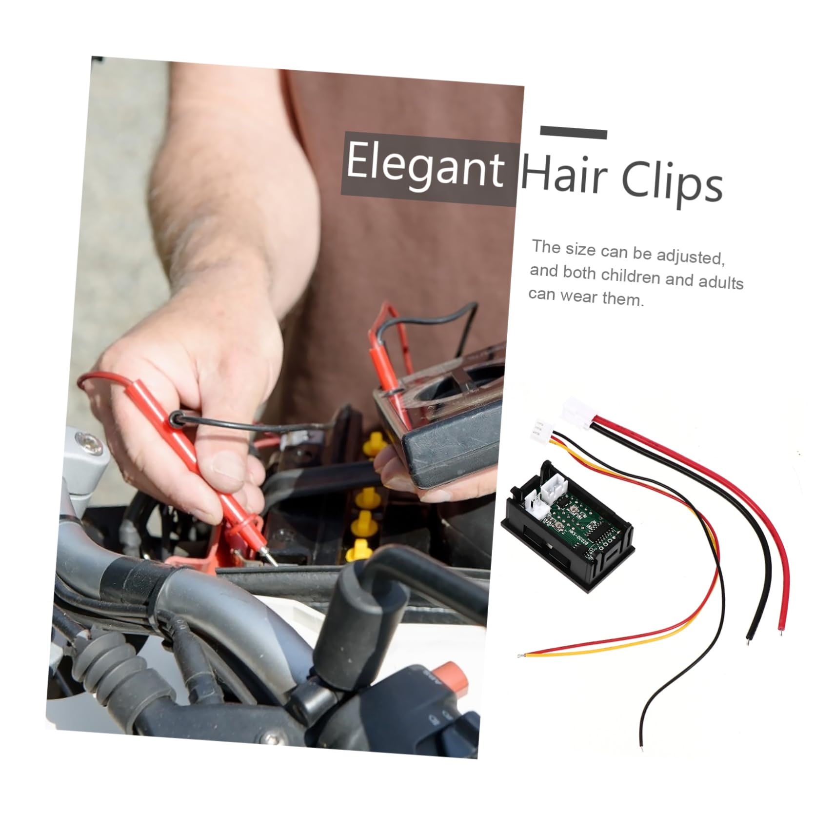 Cabilock Replacement for Old Meters Led Voltmeter Ammeter Battery Voltage Monitor