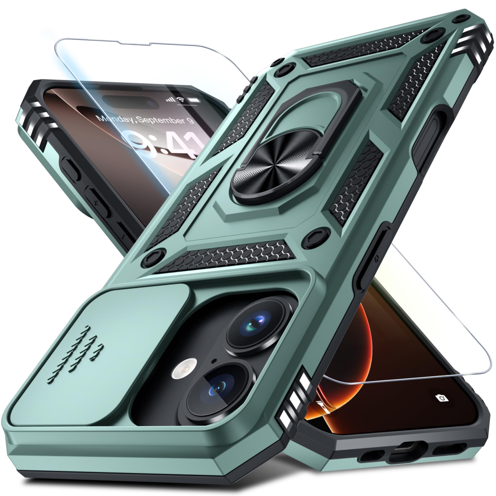 STONE  PHONE 16 PRO COVER かーき Amazon.com: OCASE for iPhone 16 Pro Case Detachable Wallet Case