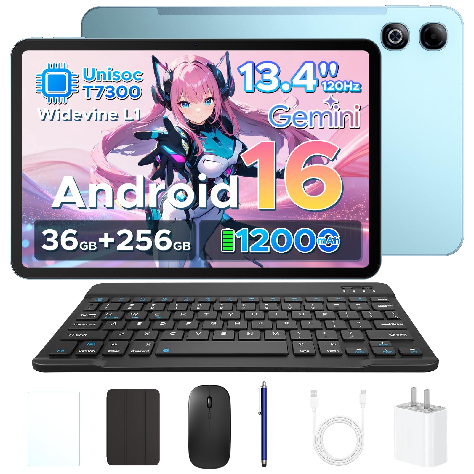 Amazon.co.jp: 【Android 16 セット版 タブレット】U13 Pro 13.4インチ