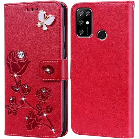 BIIULHCI Phone Case for Doogee X96/X96 Pro,Premium Leather Wallet Full Cover with Card Slots and Kickstand,Flip Protective Case for Doogee X96 Cover