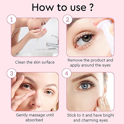 Miniatura 6 de Salmon DNA PDRN Pink Peptide Eye Serum Tratamiento Hidratante  Restaura la elasticidad y la luminosidad de la piel  Unifica el tono de la piel y el