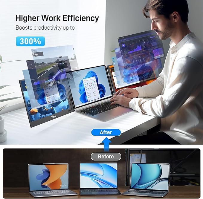 Monitor Extensor 15.6 FHD IPS miniatura 6