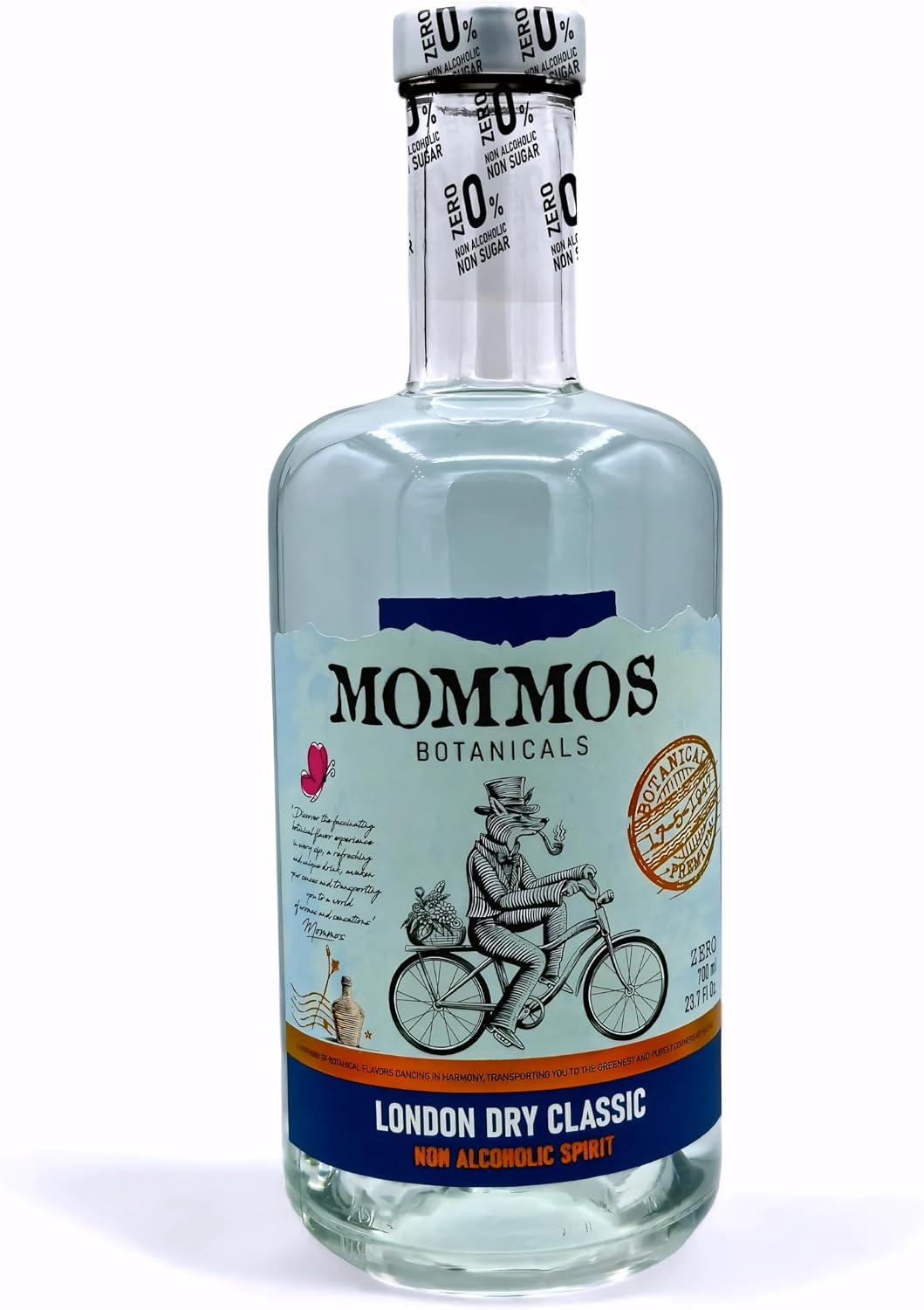 Mommos London Dry Klassisk 0,0% – ALTERNATIV KLASSISK GIN – Utan alkohol –…