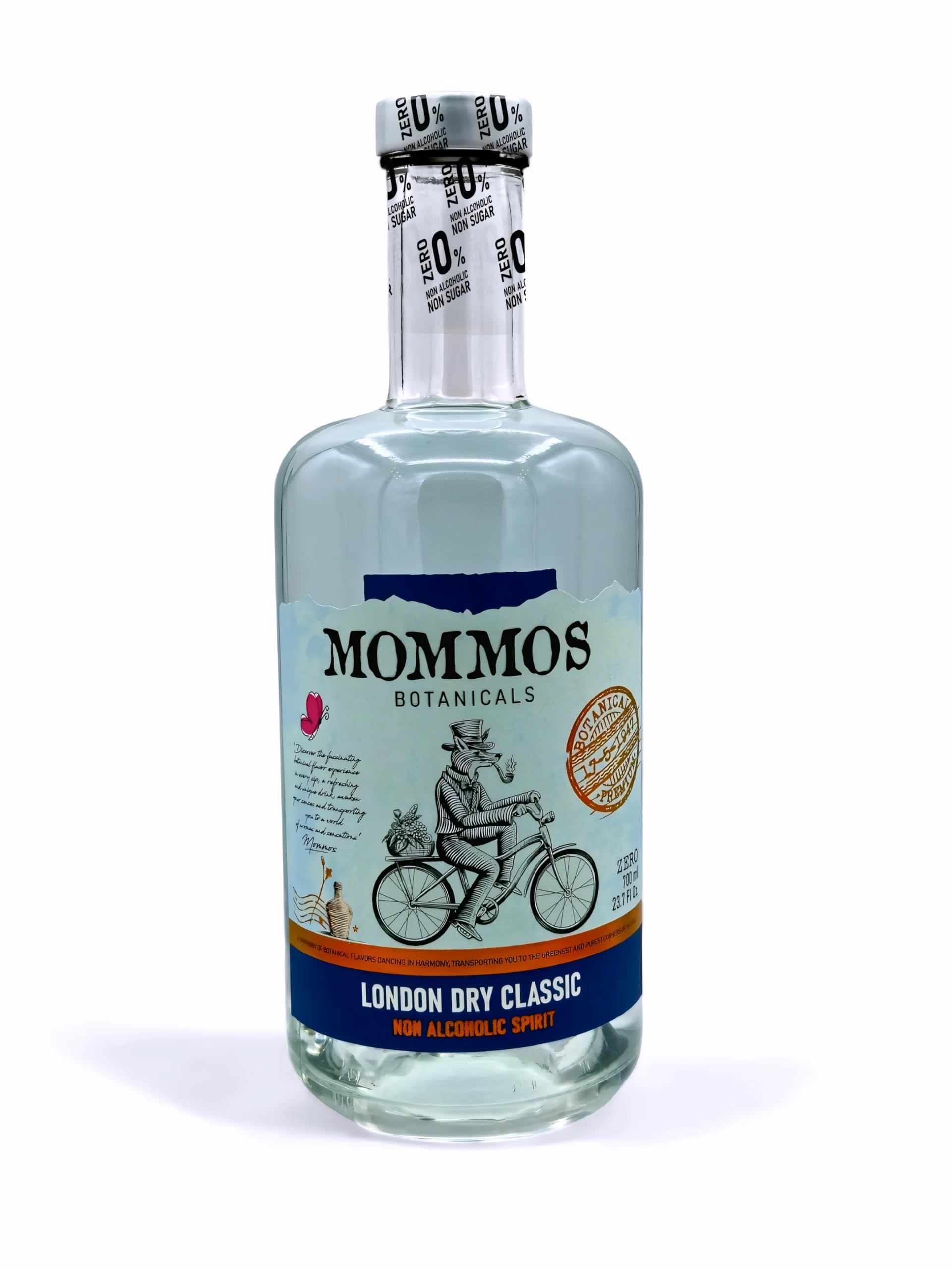 Mommos Orange Spritz 0.0% - Alternativa ORANGE SPRITZ - Sin alcohol - Sin Azúcar - Bajo en Calorías - Premium -700ml | Para los amantes de las espirituosas 0% alcohol — view 9