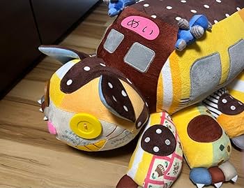 ジブリパーク　となりのトトロ　ジブリパーク限定　 ネコバス　　ぬいぐるみ　特大 ネコバス特大ぬいぐるみ／ジブリパークのグッズ| キャステル