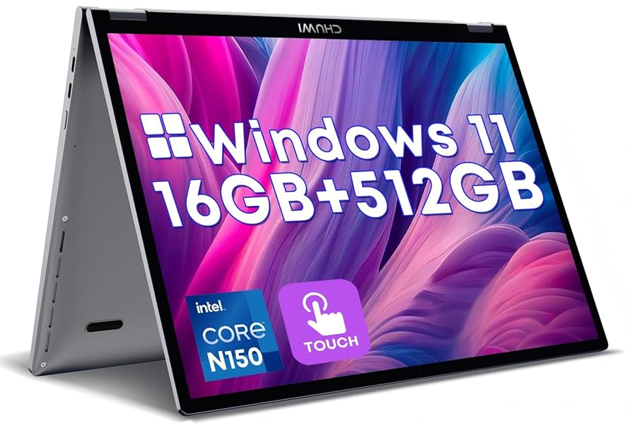 CHUWI ノートPC MiniBook X N150 12GB 512GB MiniBook X N150 | 灰色 | 英語配列 | 12GB+512GB | Intel Twin